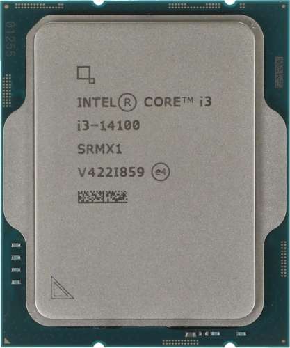 Процессор Intel Core i3 14100, LGA 1700,  OEM [cm8071505092206 srmx1]